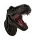 Jurassic Jaws Snarling Tyrannosaurs Rex Wall Mounted Dinosaur Head Sculpture